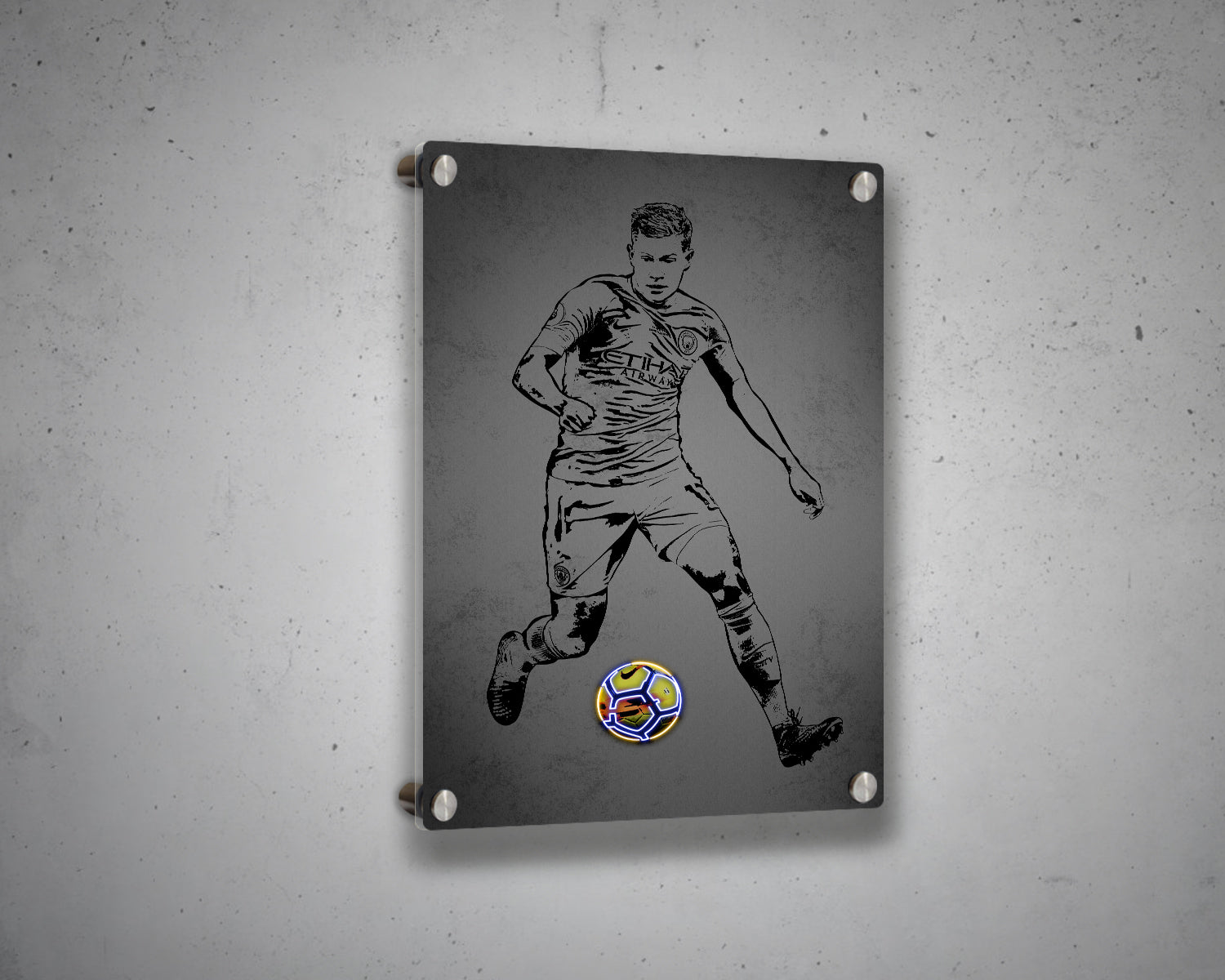 Kevin De Bruyne Canvas Wall Art