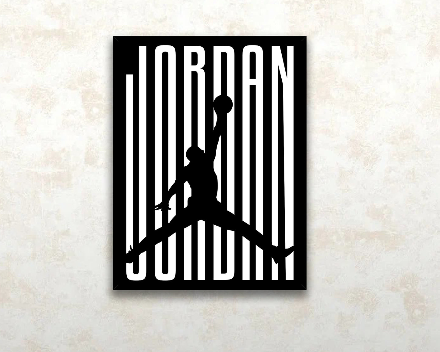 Michael Jordan Sport Quote Canvas Wall Art