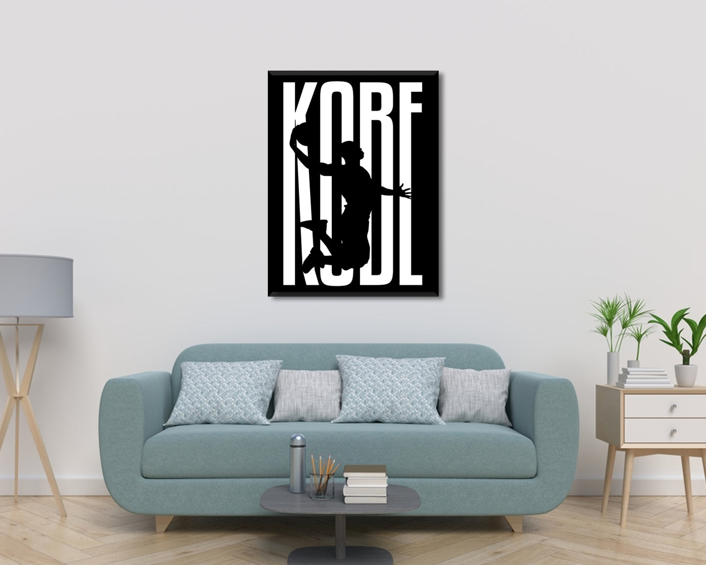 Kobe Bryant Sport Quote Canvas Wall Art