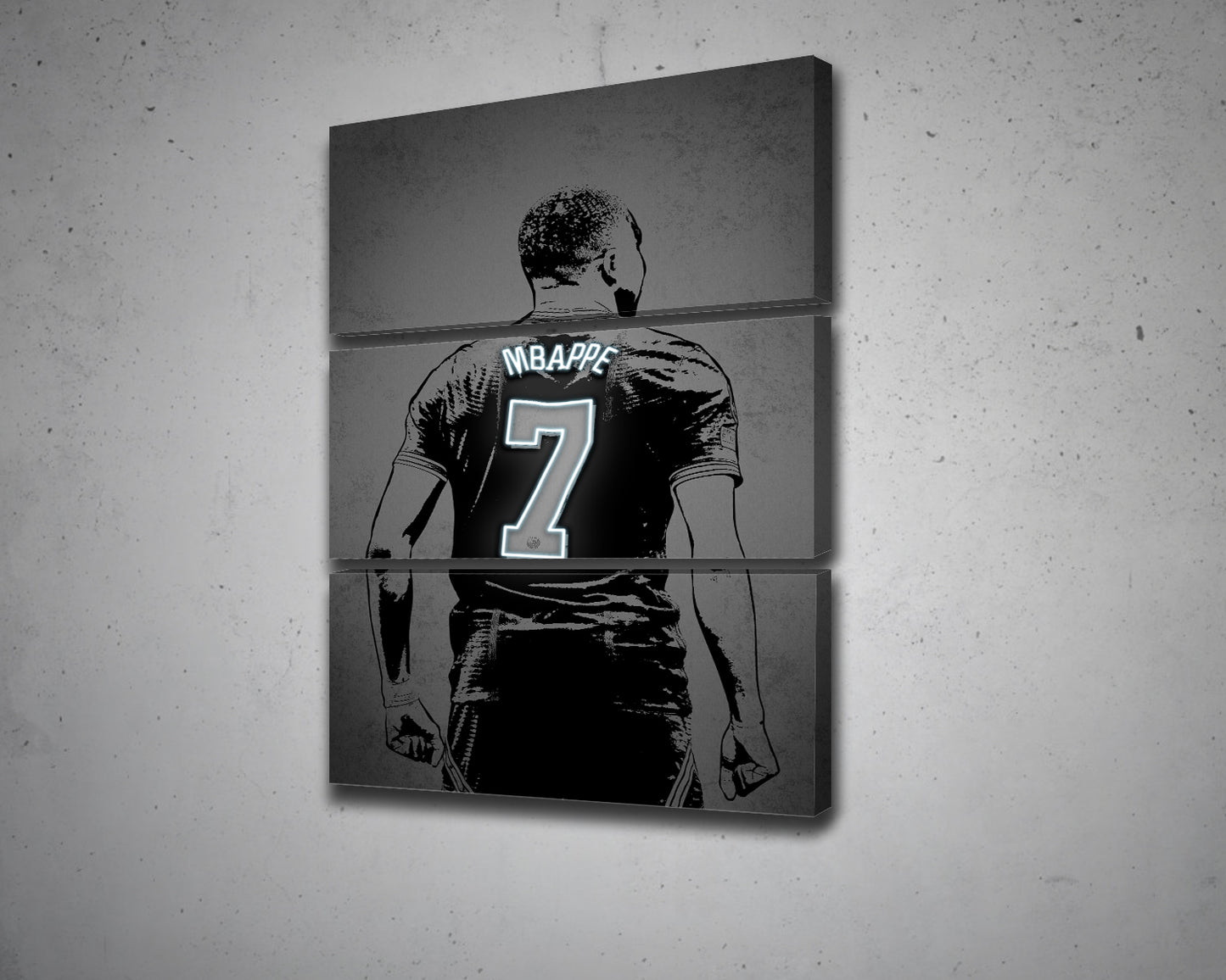 Kylian Mbappé Canvas Wall Art