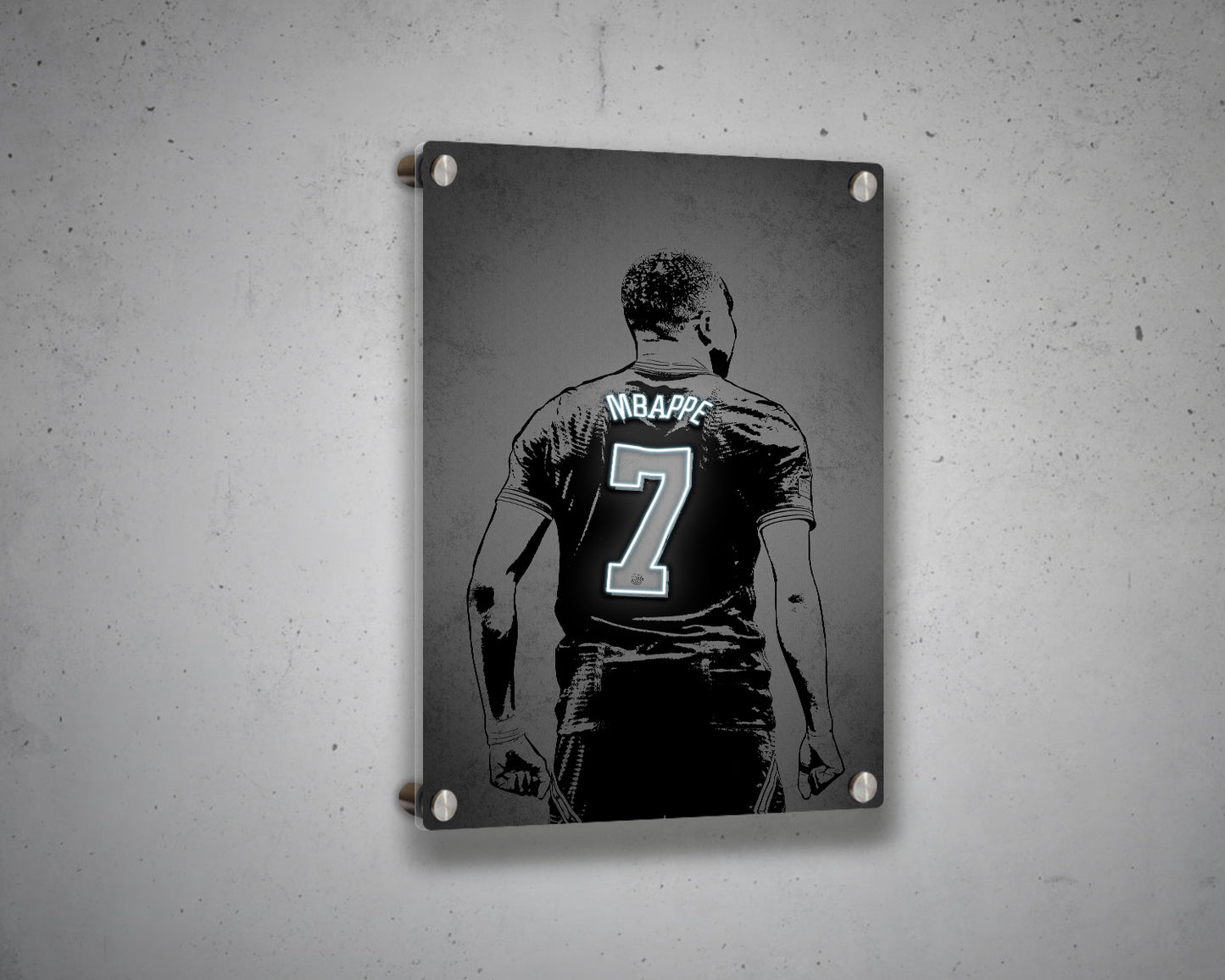 Kylian Mbappé Canvas Wall Art