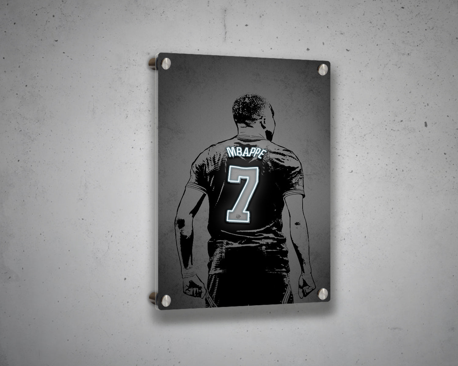 Kylian Mbappé Canvas Wall Art