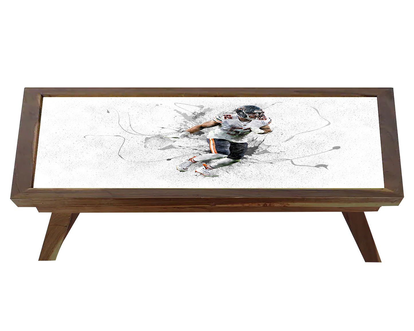 Khalil Mack Splash Effect Coffee and Laptop Table