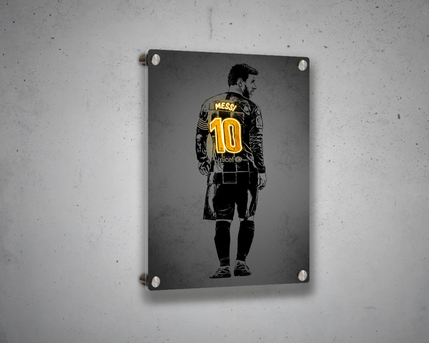 Lionel Messi Canvas Wall Art