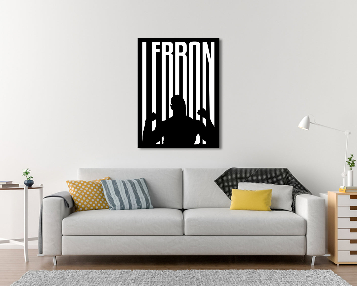 Lebron James Sport Quote Canvas Wall Art