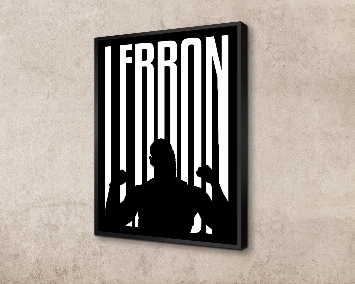 Lebron James Sport Quote Canvas Wall Art