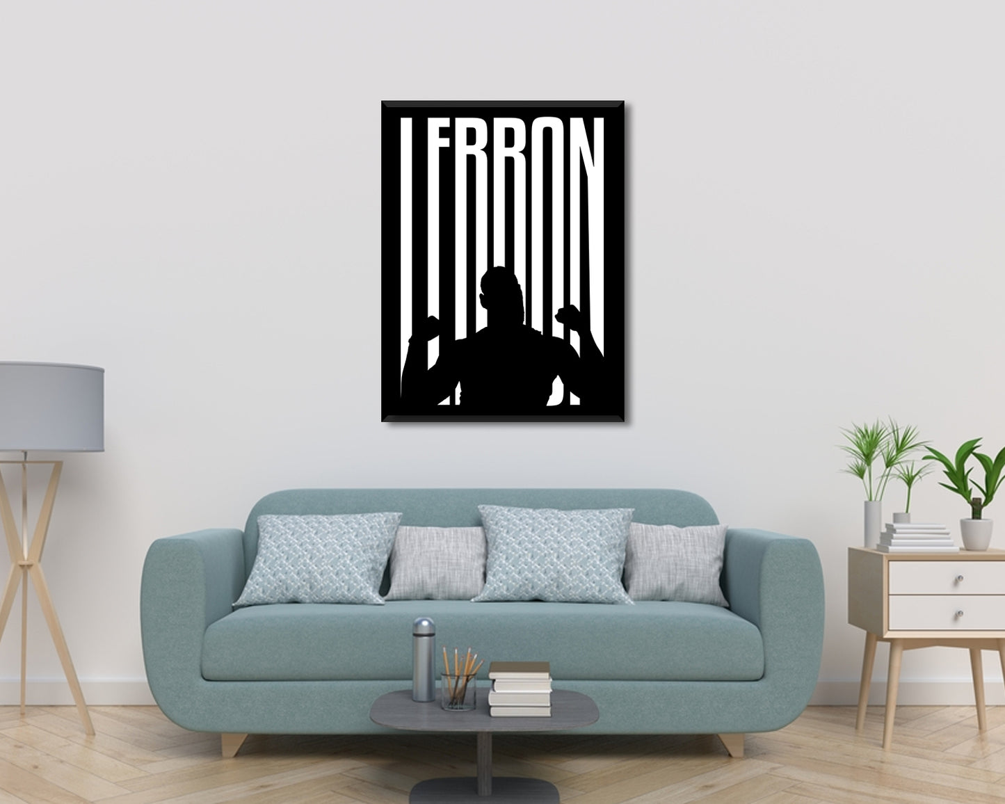 Lebron James Sport Quote Canvas Wall Art