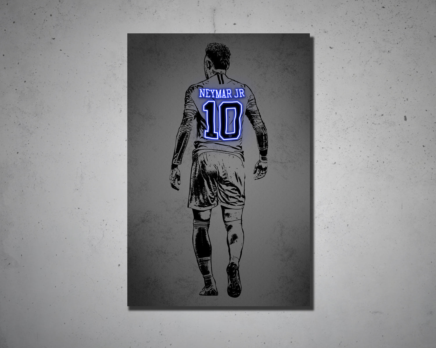 Neymar Canvas Wall Art