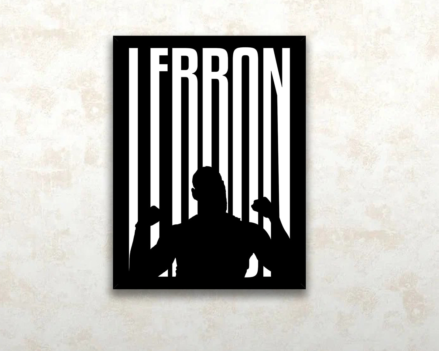 Lebron James Sport Quote Canvas Wall Art