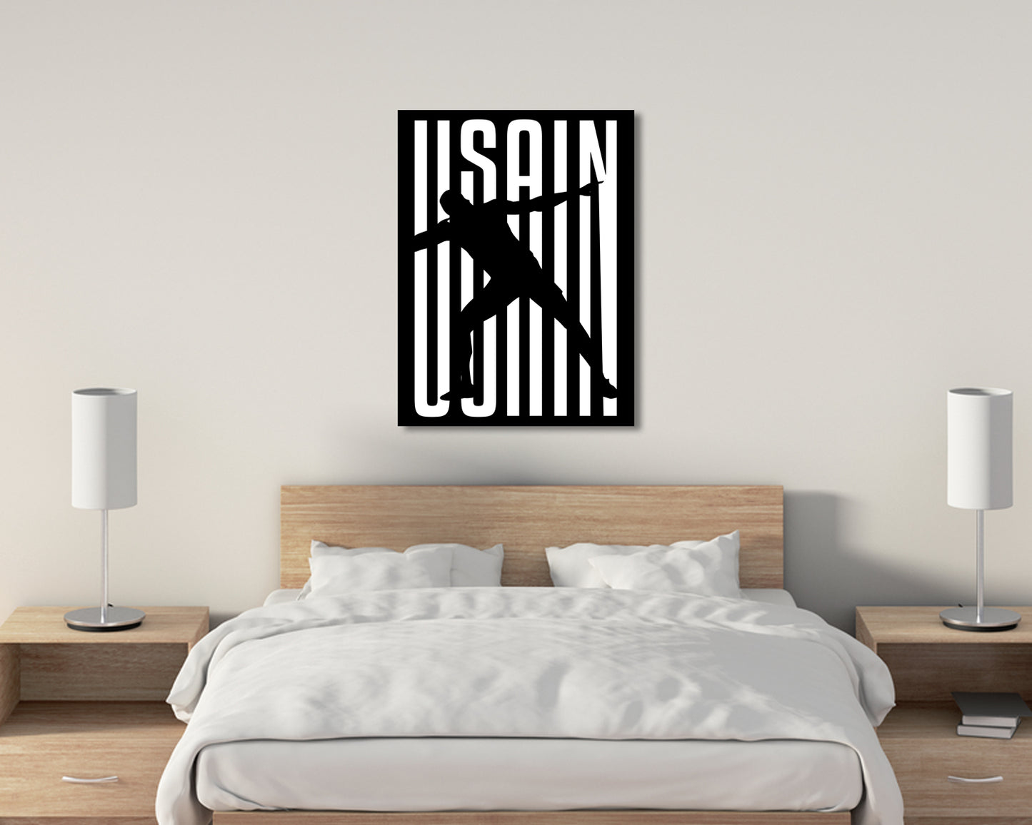 Usain Bolt Sport Quote Canvas Wall Art