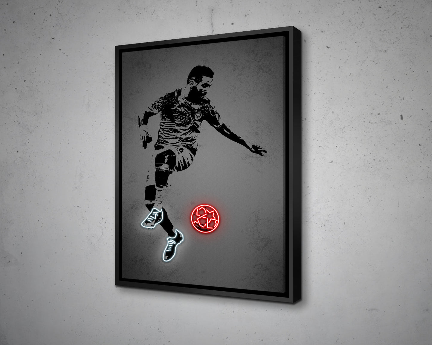 Riyad Mahrez Canvas Wall Art