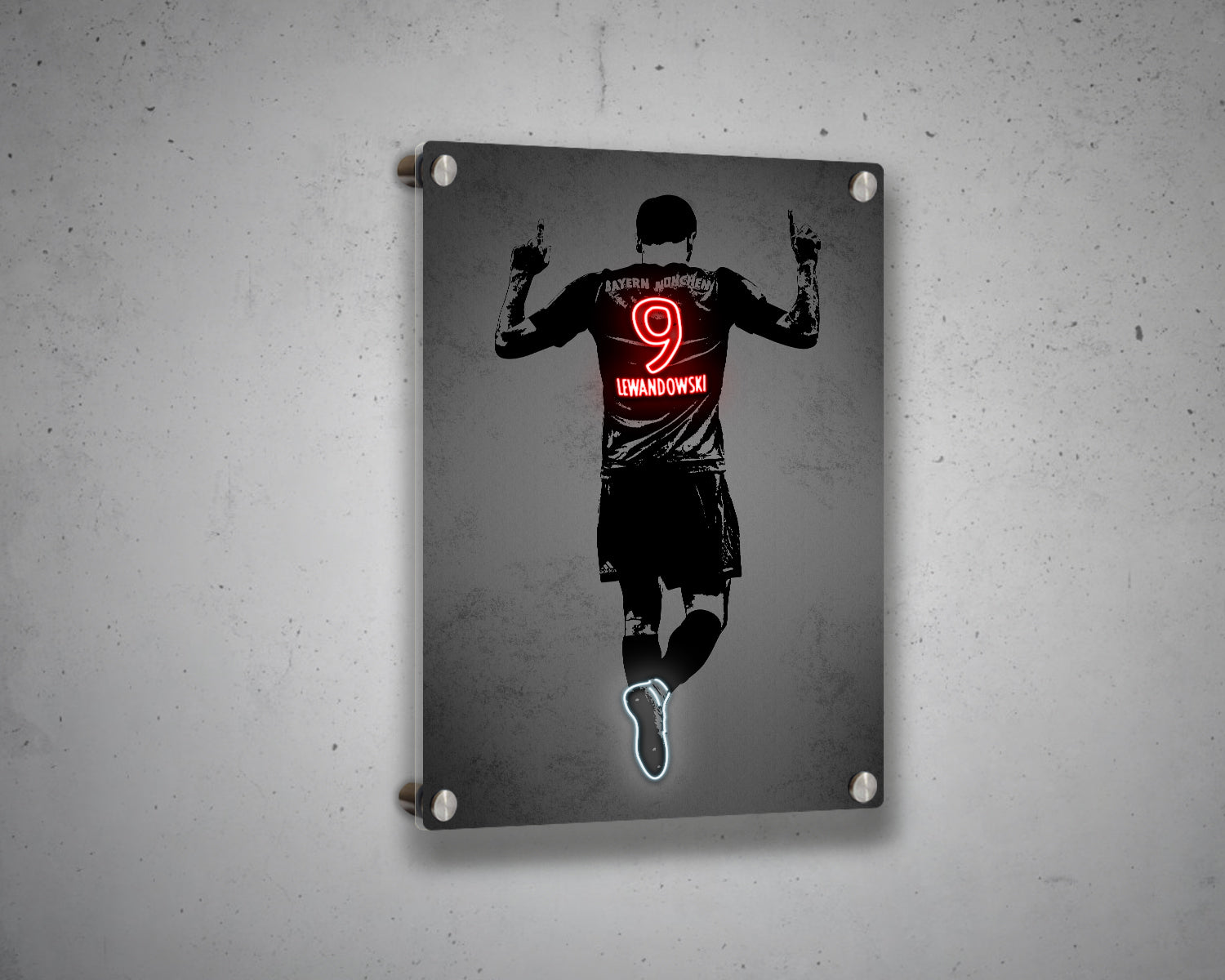 Robert Lewandowski Canvas Wall Art