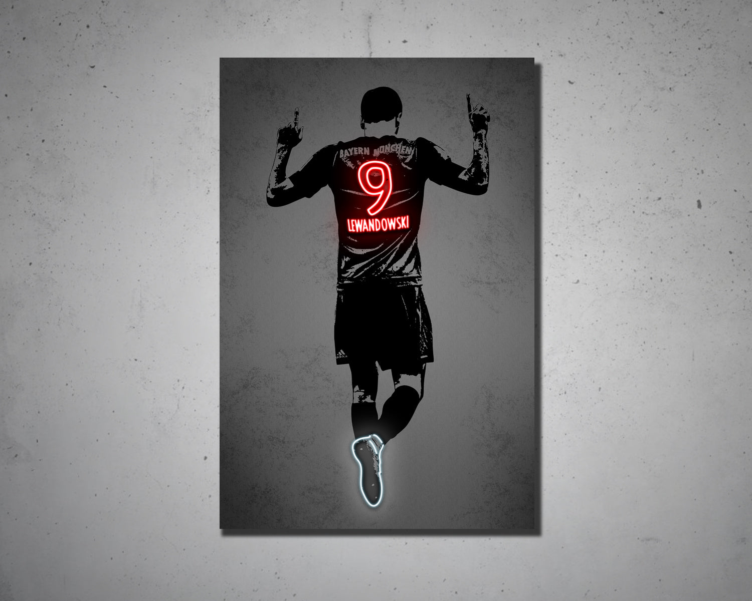 Robert Lewandowski Canvas Wall Art