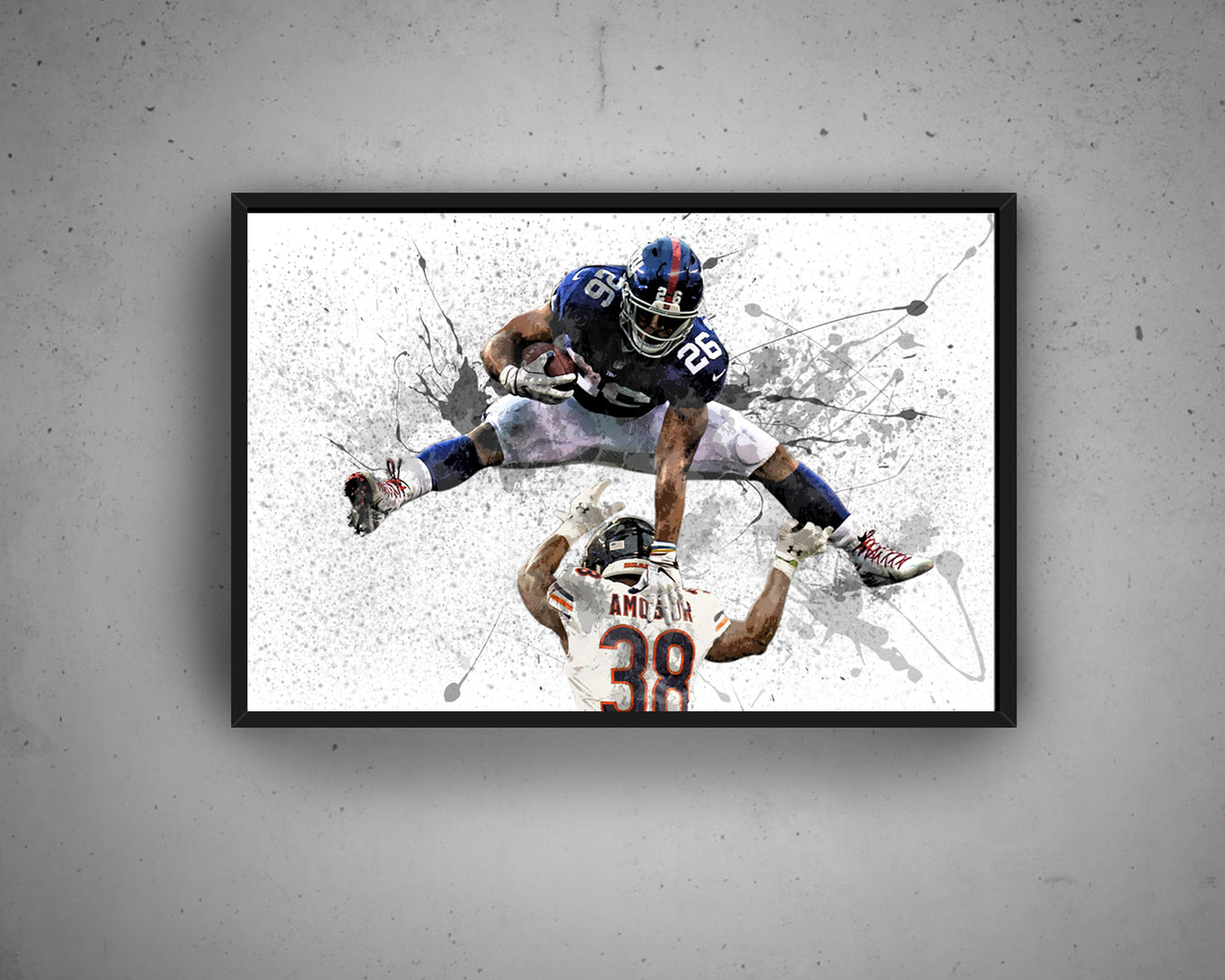 Saquon Barkley Canvas Wall Art