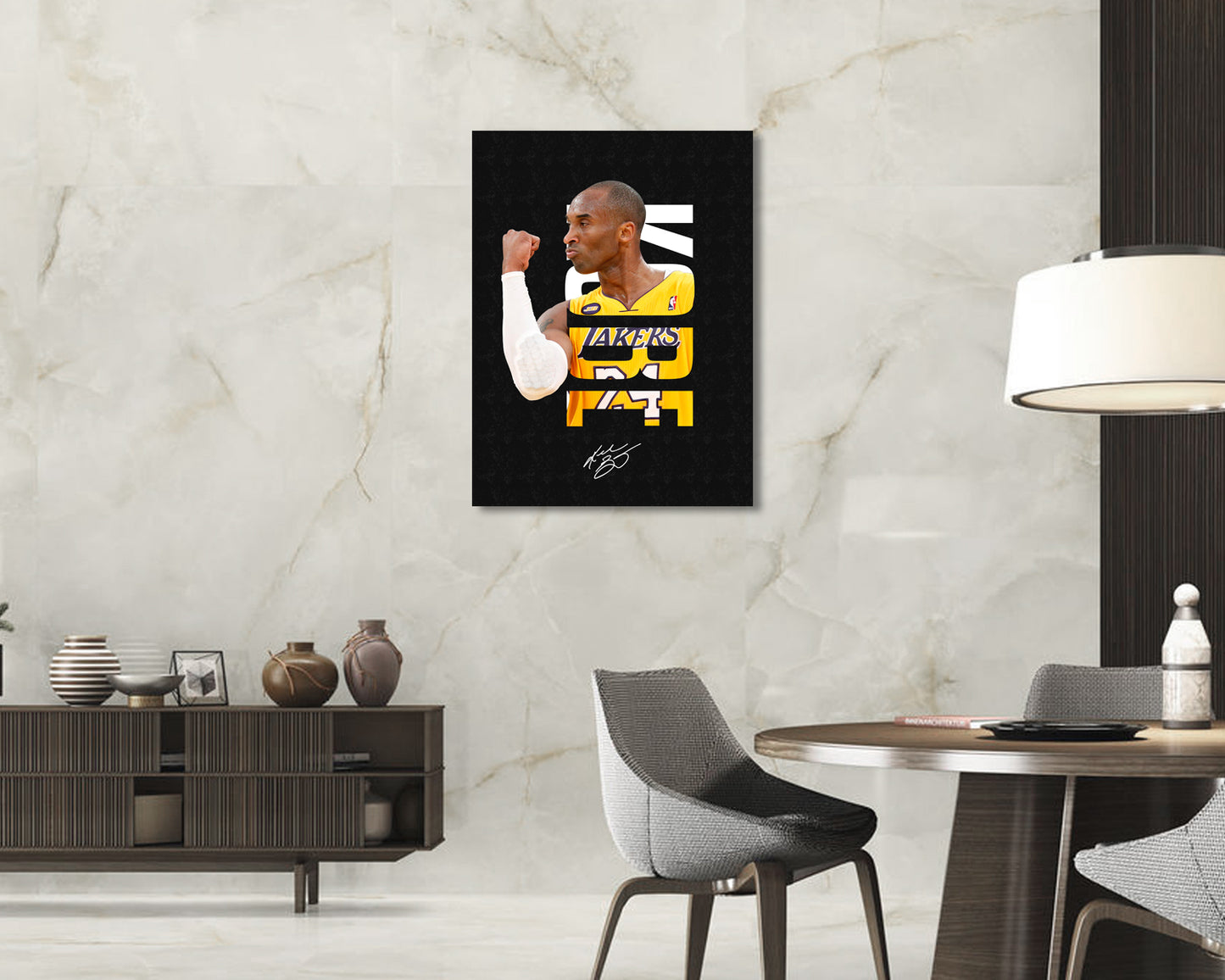Kobe Bryant Sport Quote Canvas Wall Art