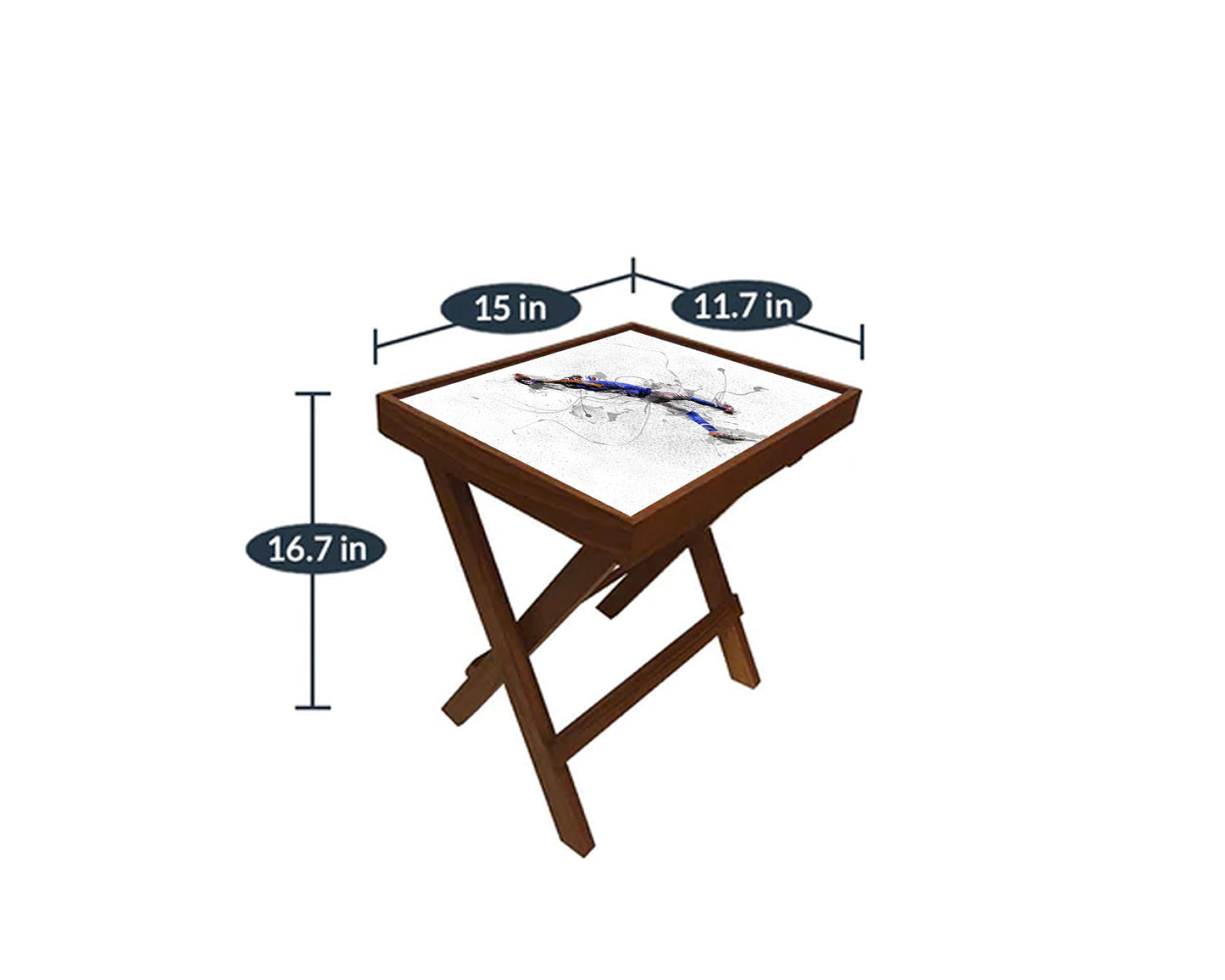 Odell Beckham jr Splash Effect Coffee and Laptop Table