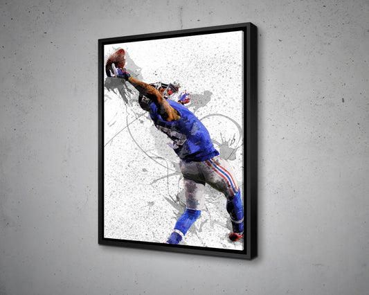 Odell Beckham jr Canvas Wall Art