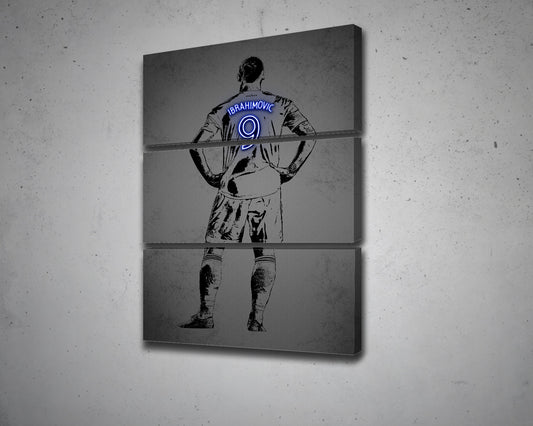 Zlatan Ibrahimović Canvas Wall Art