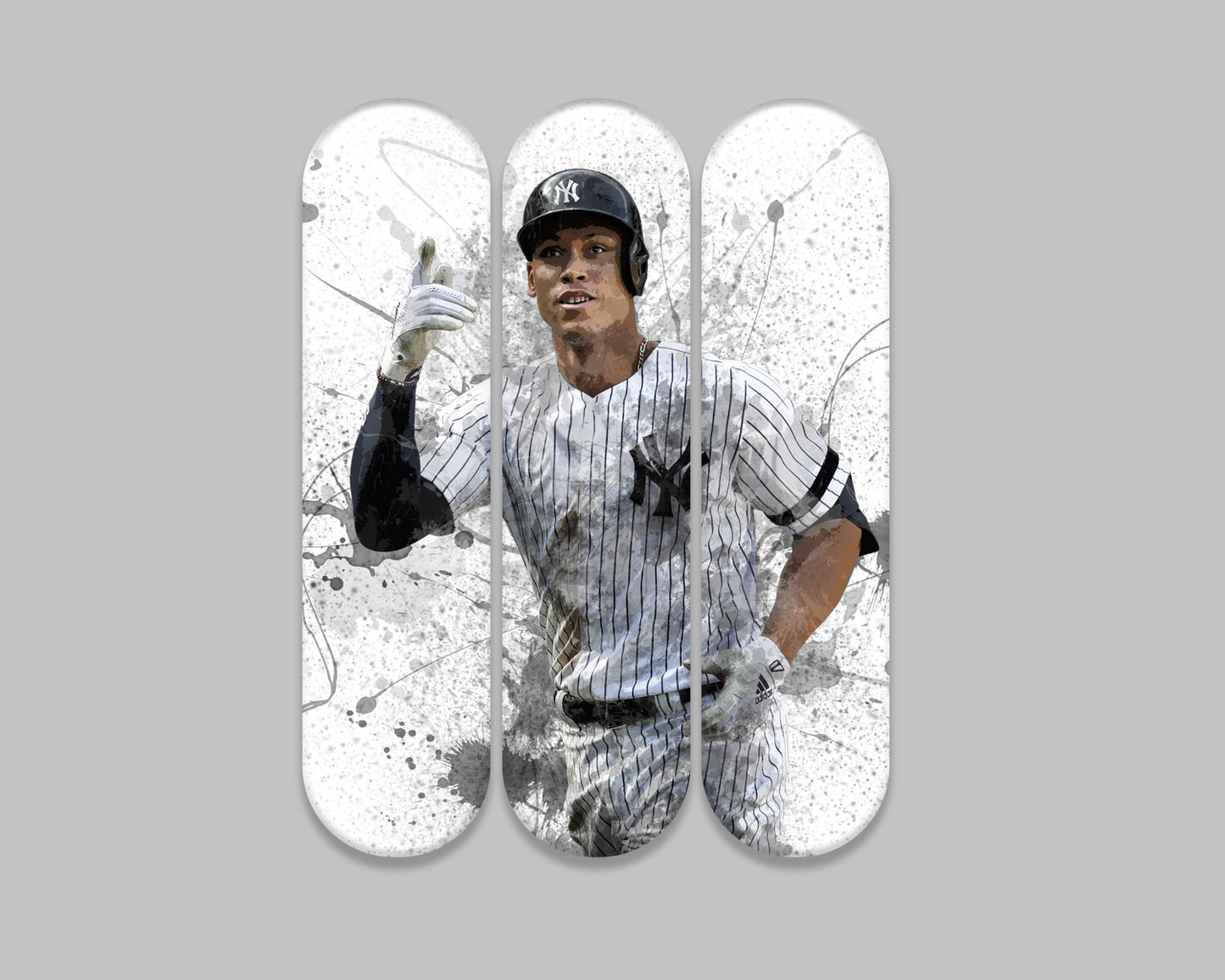 Aaron Judge Acrylic Skateboard Wall Art