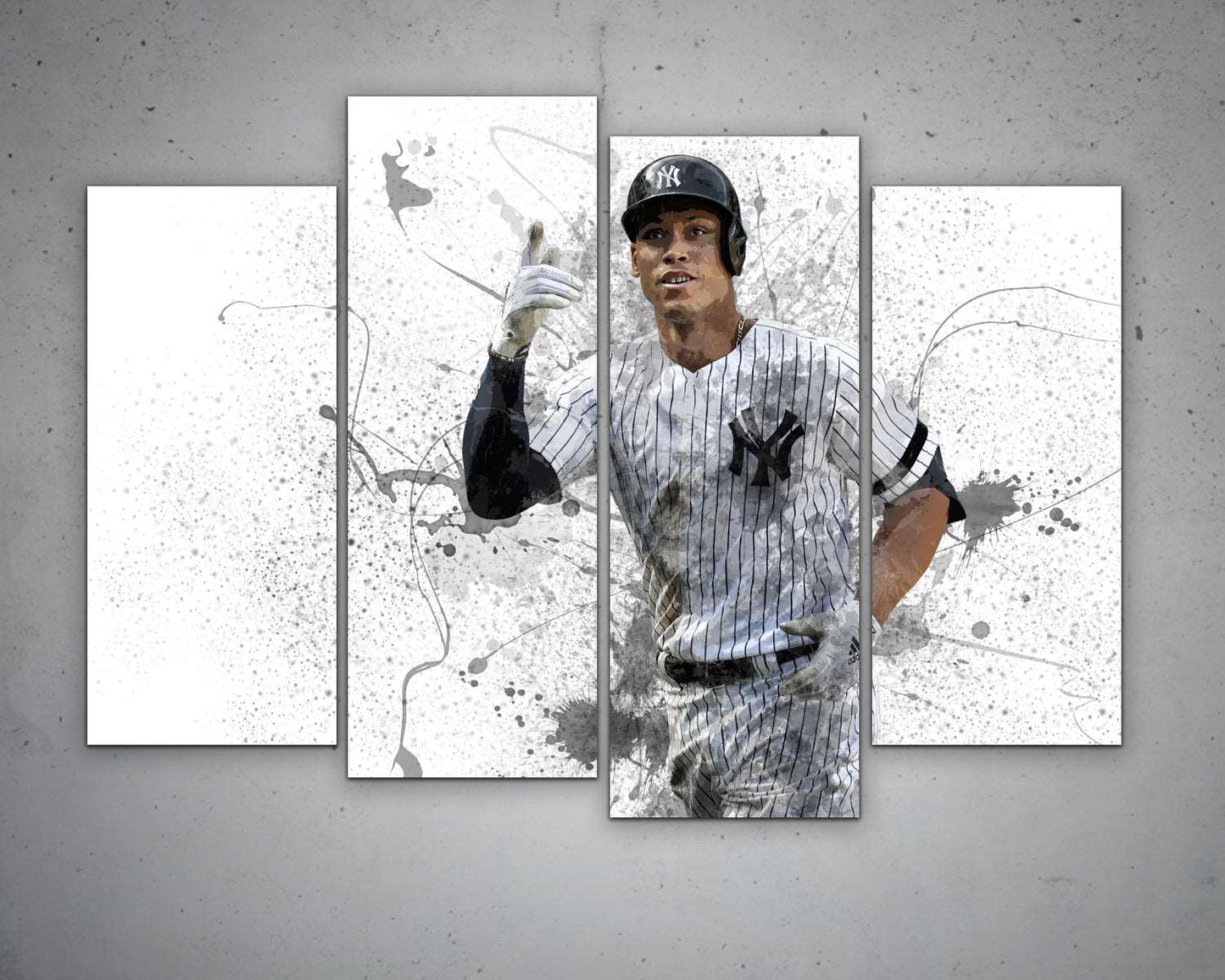 Aaron Judge Splash Canvas Art