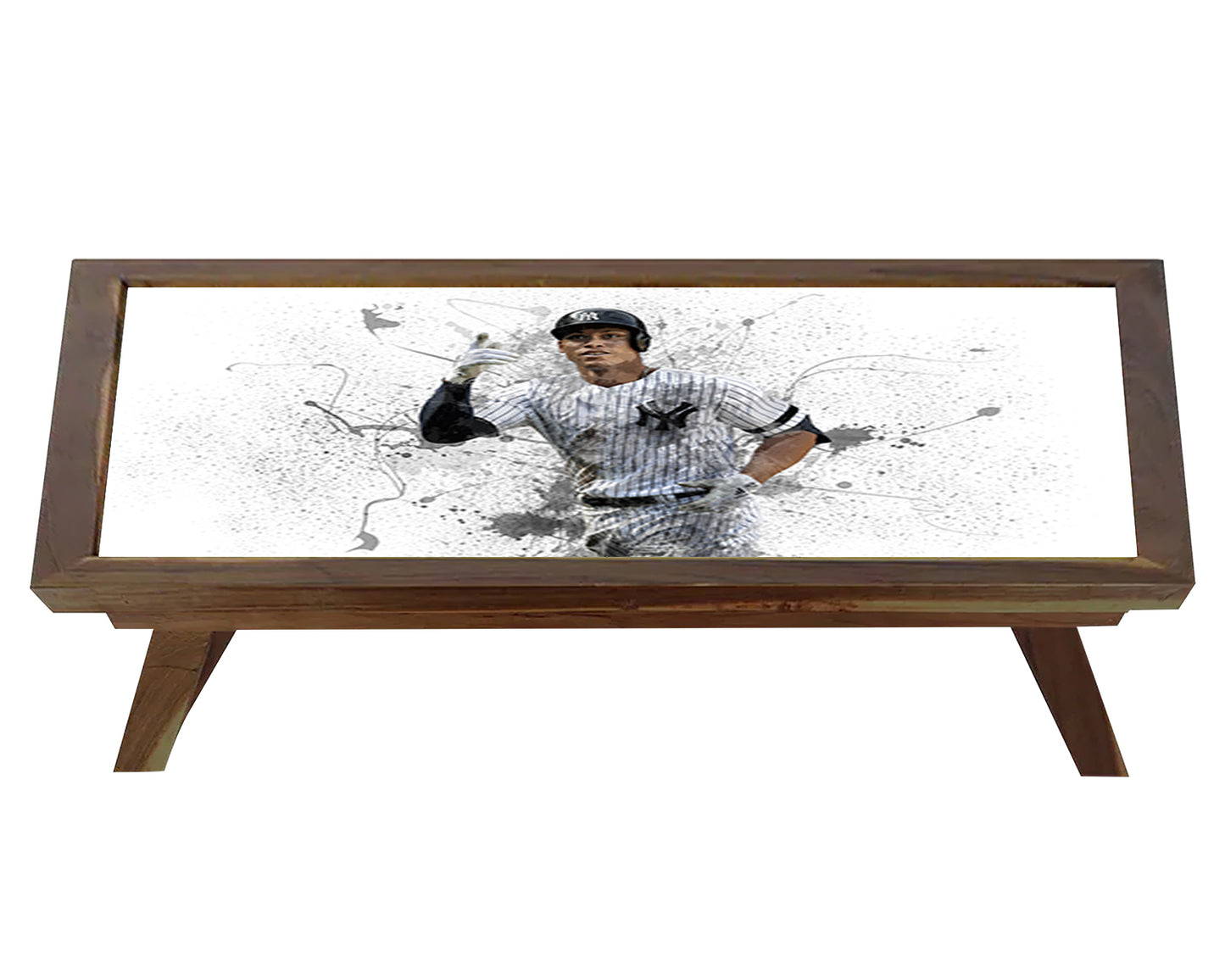 Aaron Judge Splash Effect Coffee and Laptop Table