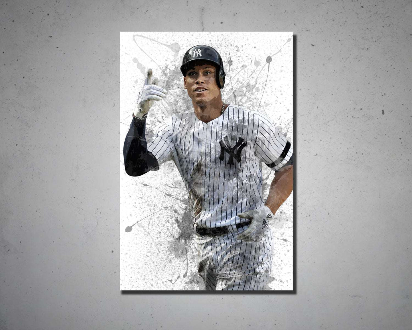 Aaron Judge Splash Canvas Art