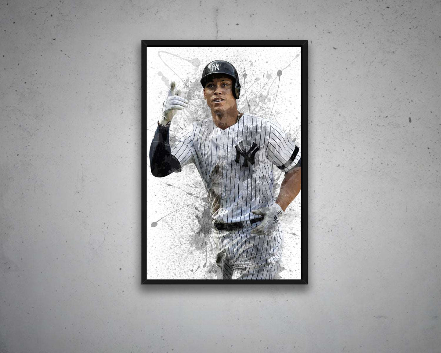 Aaron Judge Splash Canvas Art