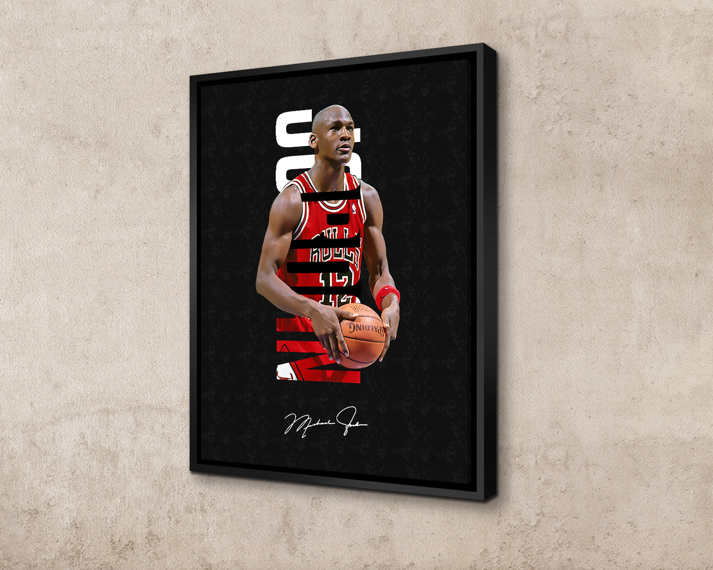 Michael Jordan Sport Quote Canvas Wall Art