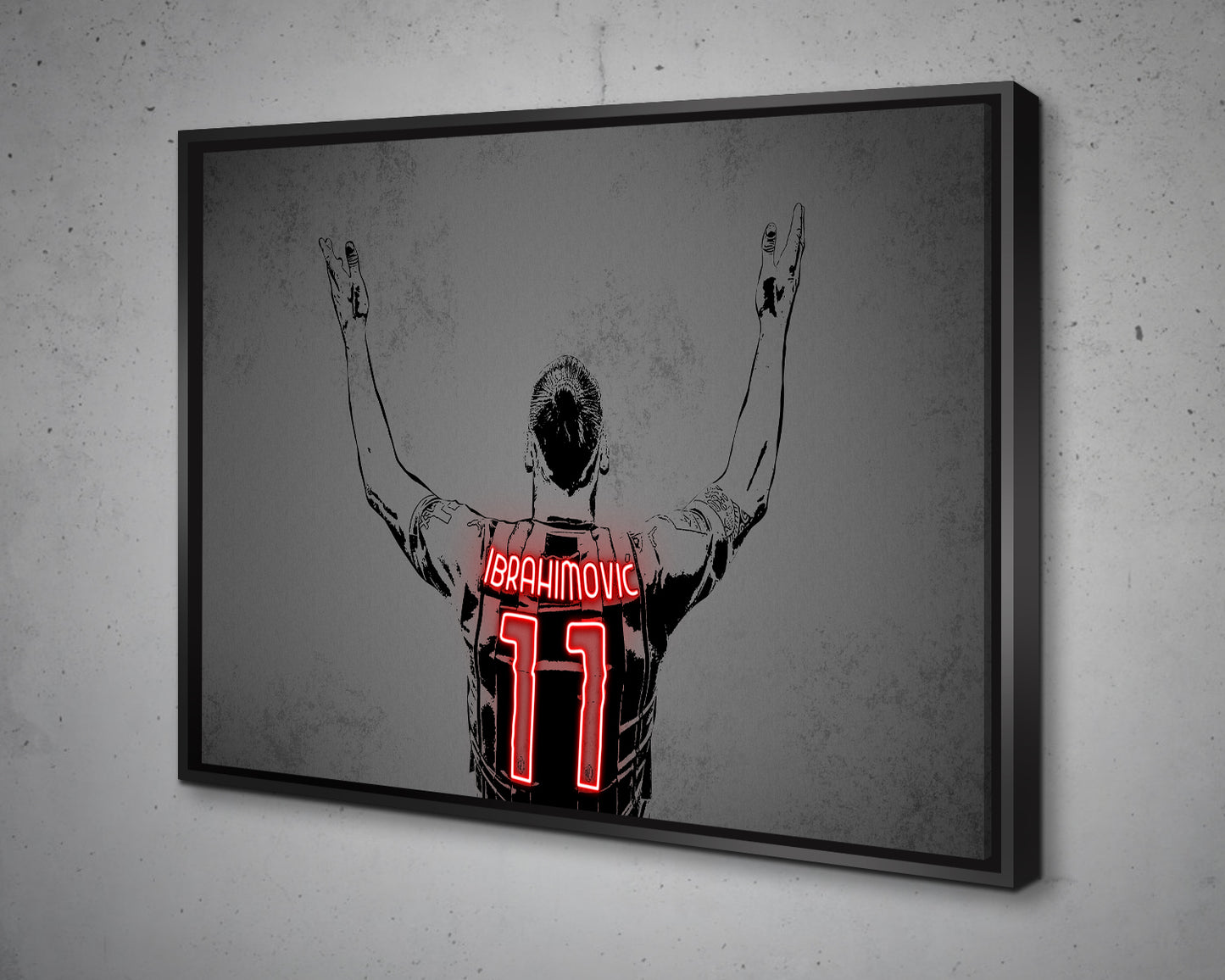 Zlatan Ibrahimović Canvas Wall Art