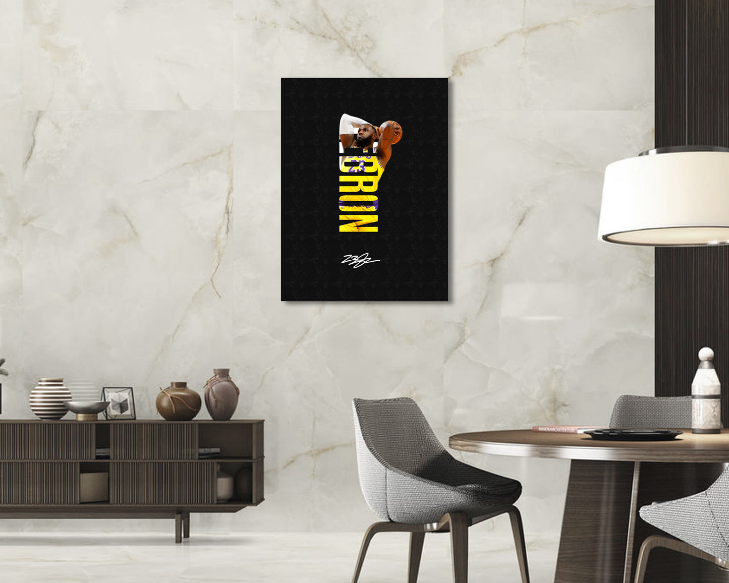 Lebron James Sport Quote Canvas Wall Art