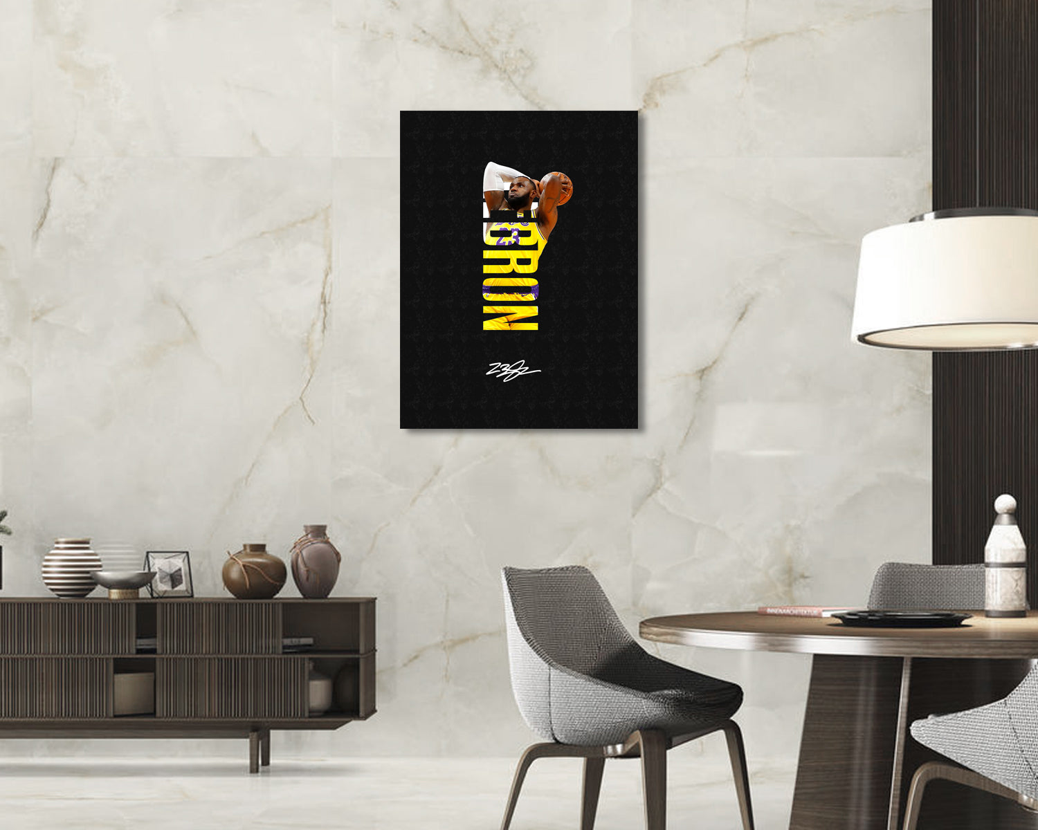 Lebron James Sport Quote Canvas Wall Art 