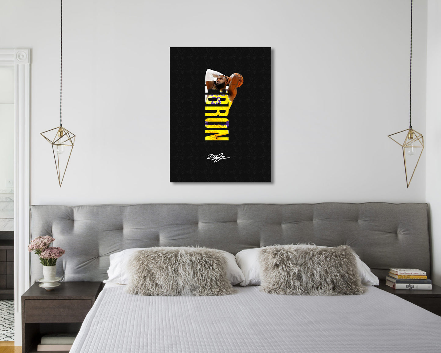 Lebron James Sport Quote Canvas Wall Art