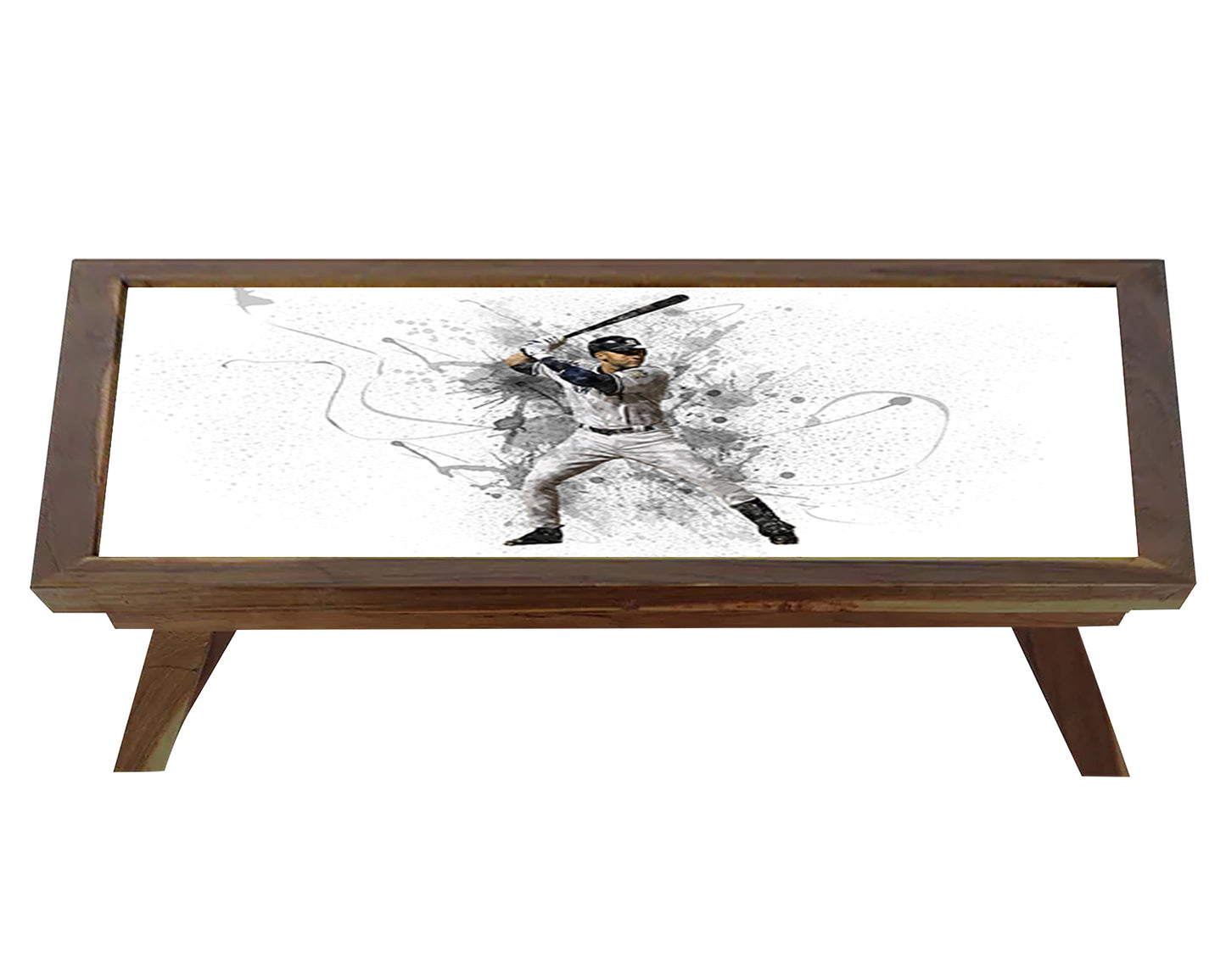 Derek Jeter Splash Effect Coffee and Laptop Table