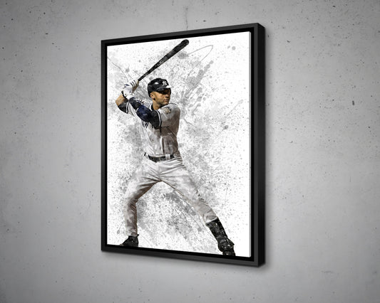 Derek Jeter Canvas Wall Art