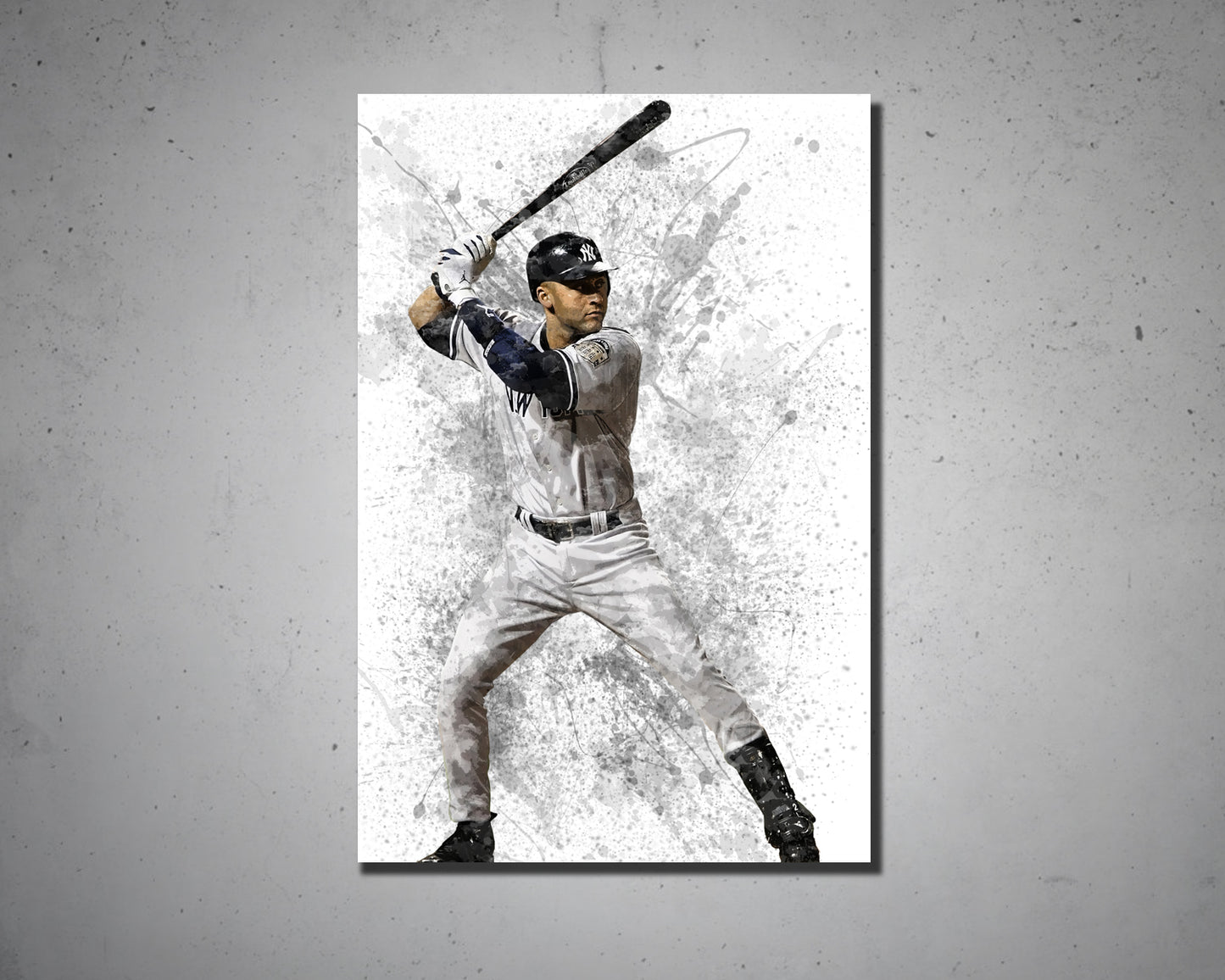 Derek Jeter Canvas Wall Art