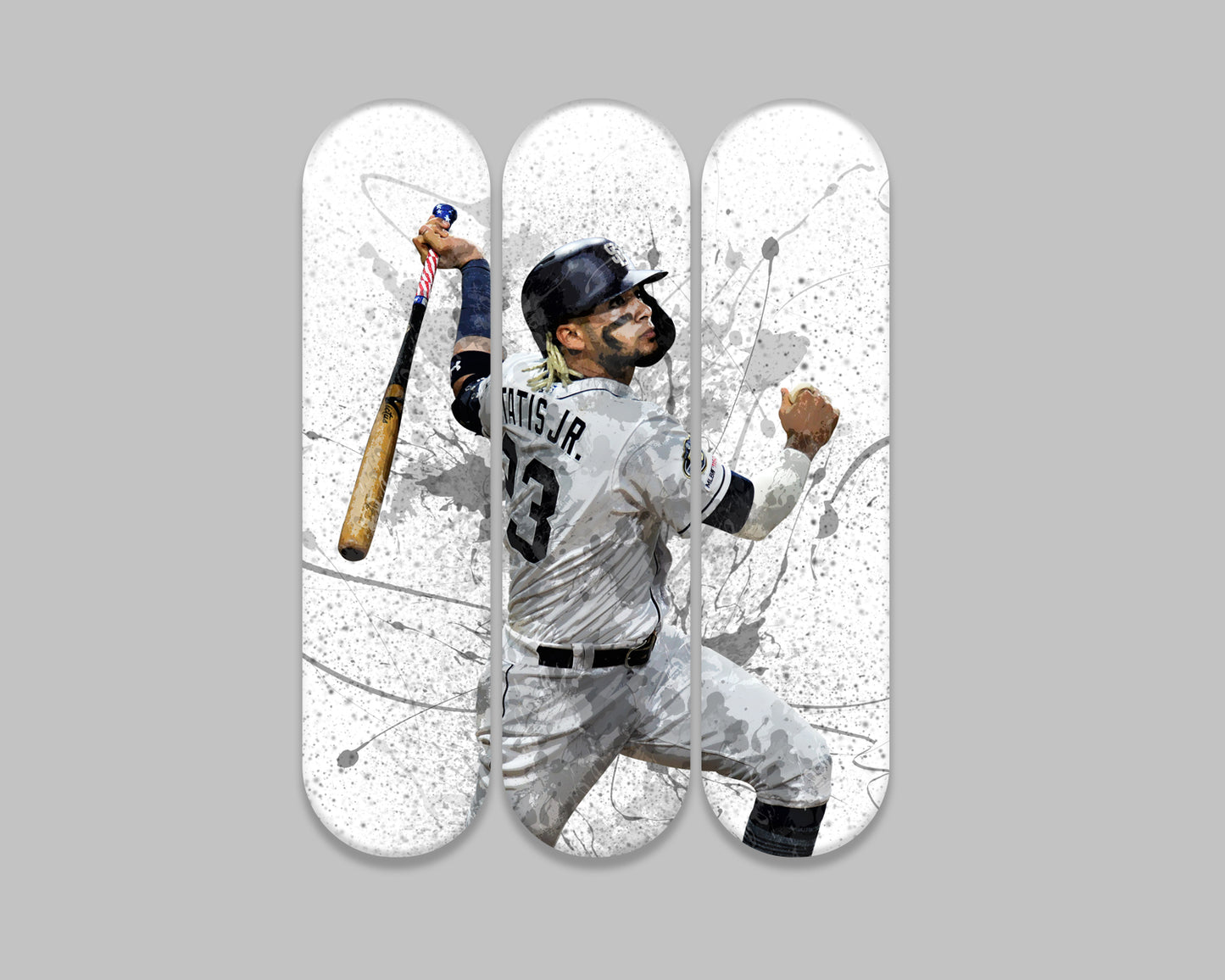Fernando Tatís Jr Acrylic Skateboard Wall Art