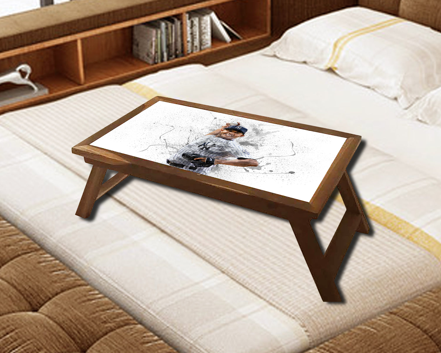 Mariano Rivera Splash Effect Coffee and Laptop Table
