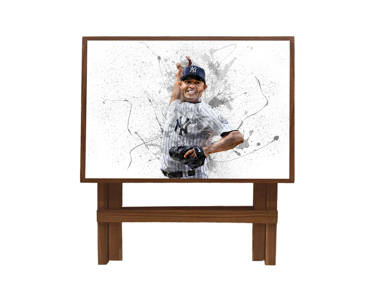 Mariano Rivera Splash Effect Coffee and Laptop Table