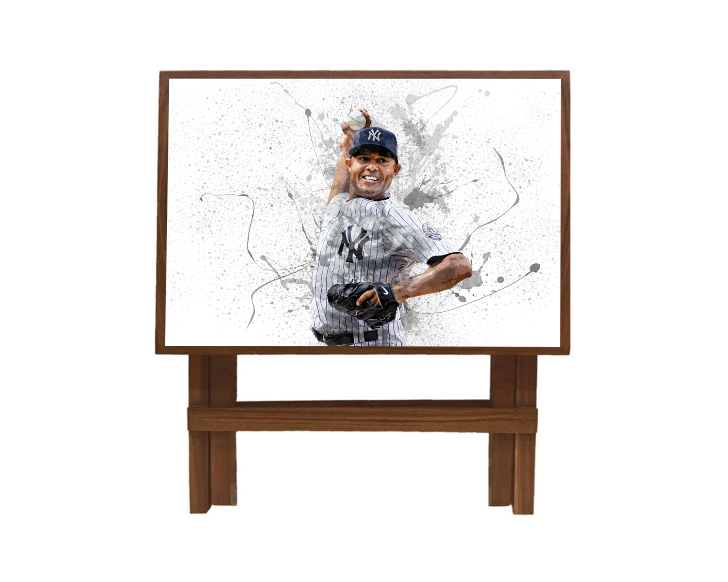 Mariano Rivera Splash Effect Coffee and Laptop Table