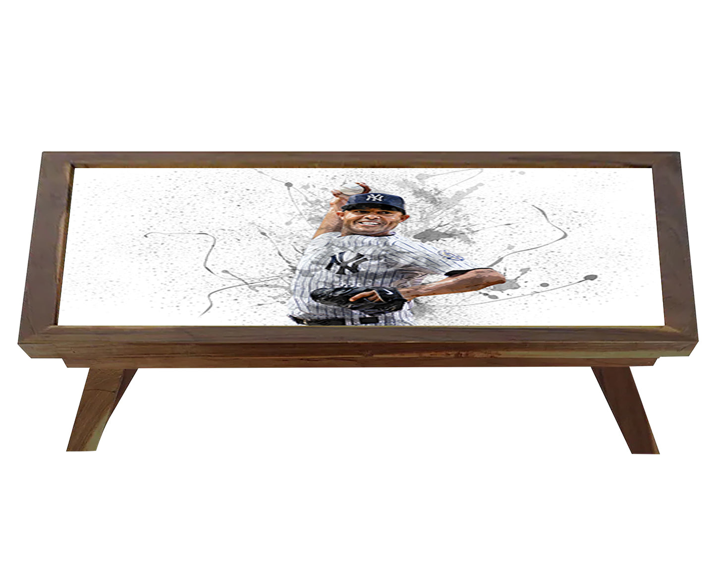 Mariano Rivera Splash Effect Coffee and Laptop Table