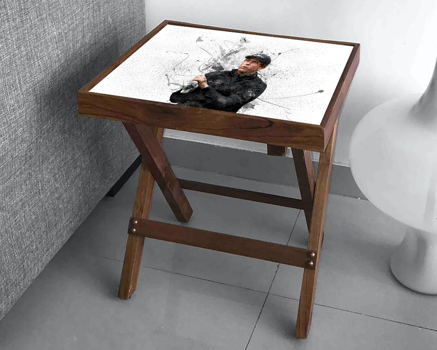 Phil Mickelson Splash Effect Coffee and Laptop Table