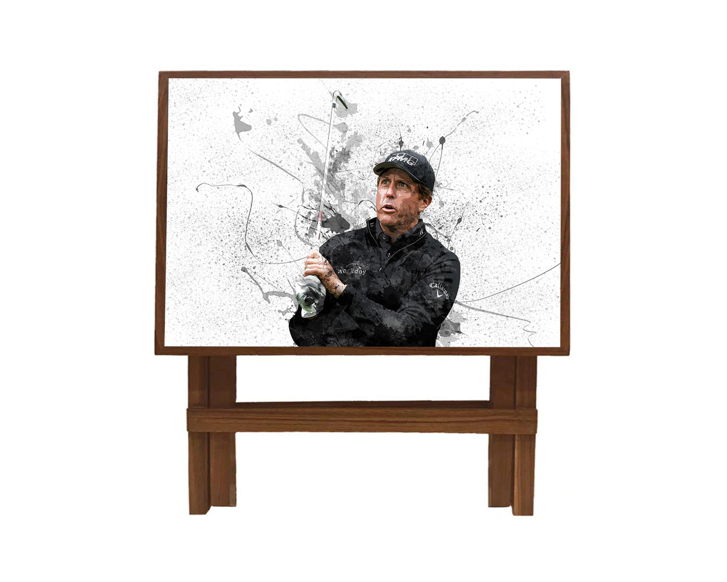 Phil Mickelson Splash Effect Coffee and Laptop Table