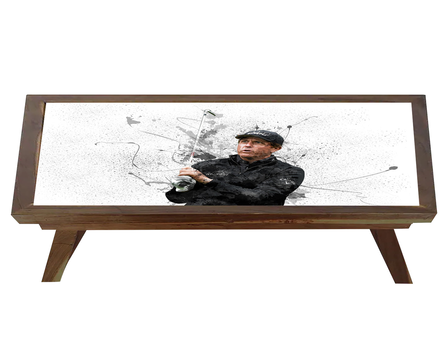 Phil Mickelson Splash Effect Coffee and Laptop Table
