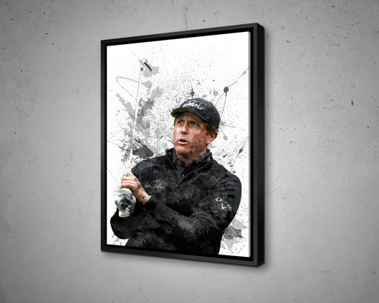 Phil Mickelson Canvas Wall Art