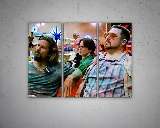 Lebowski Crew Multicolour Dude Wall Art