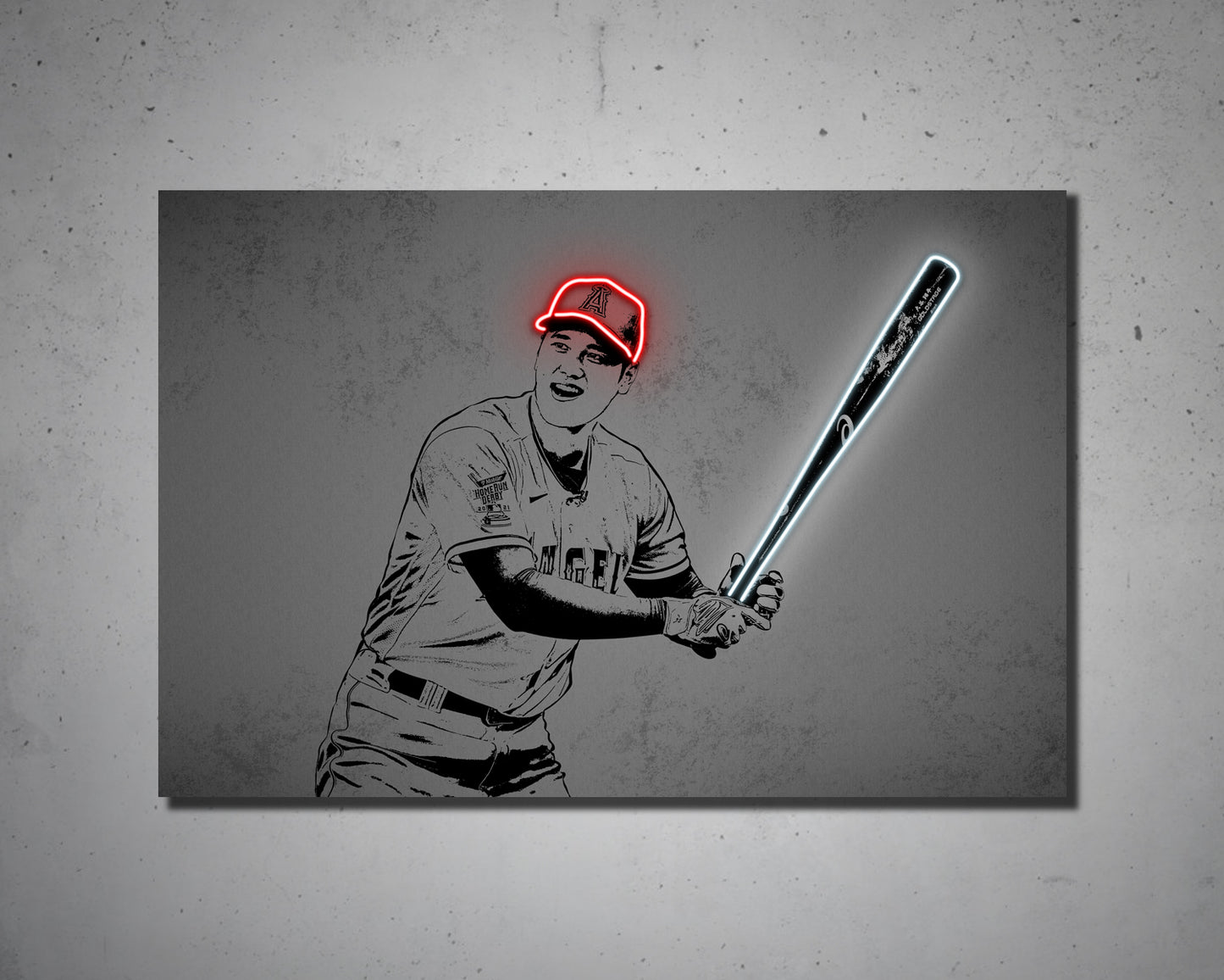 Shohei Ohtani Canvas Wall Art