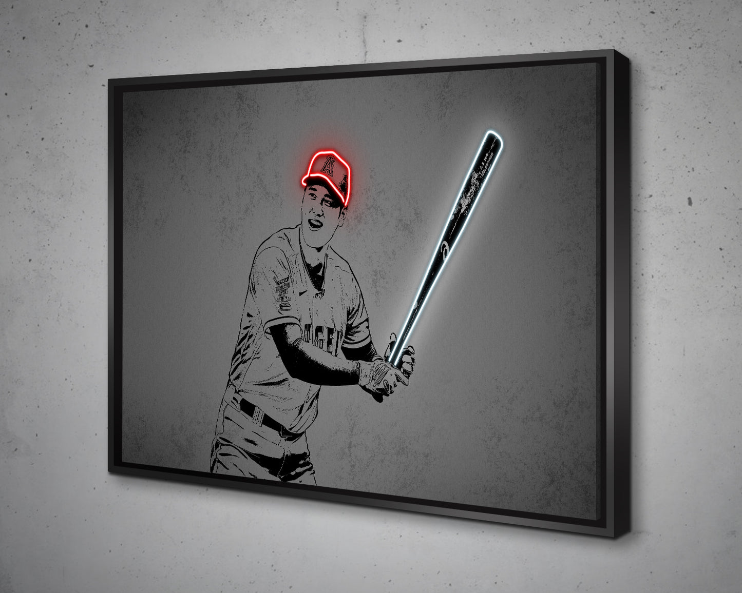 Shohei Ohtani Canvas Wall Art