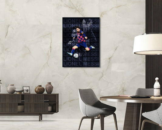 Lionel Messi Canvas Wall Art