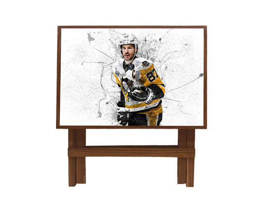 Sidney Crosby Splash Effect Coffee and Laptop Table
