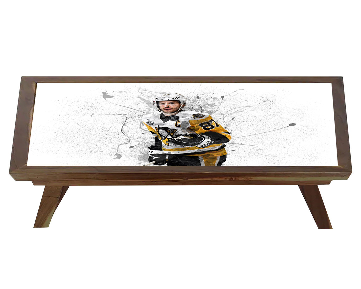 Sidney Crosby Splash Effect Coffee and Laptop Table